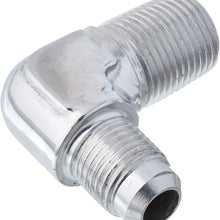 Professional Products (17262) Polished -6AN to 3/8NPT 90 Degree Flare Fitting