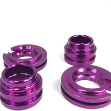 EMOTOR 240SX S13 S14/300ZX Purple Aluminum SUBFRAME TIE BAR Bushing Collar Spacer Kit