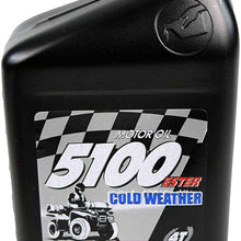 Motul 108083 Synthetic Blend Ester Motor Oil 5100 5W30 ATV 1L/1.05 Quarts Can (1)