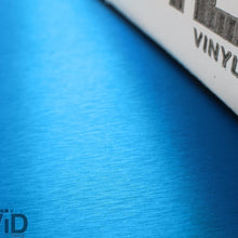 VViViD Metallic Blue Brushed Metal Vinyl Wrap Roll XPO Air Release Technology (6ft x 5ft (Hood, Roof or Trunk Wrap Kit))