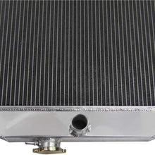 CoolingSky 3 Row All Aluminum Radiator +16 Inches Fan +Shroud &Thermostat Relay Kit for Chevy Trucks Pickup 1947-1954