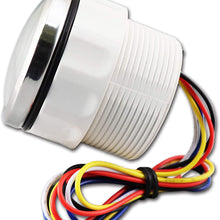 Electronic Suspension Air Pressure Gauge 2" Triple Digital Display 220 PSI Includes sensors kits In On Dash