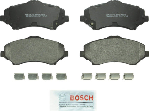 Bosch BP1327 QuietCast Premium Semi-Metallic Disc Brake Pad Set For: Chrysler Town & Country; Dodge Grand Caravan, Journey, Nitro; Jeep Liberty, Wrangler; Ram C/V; Volkswagen Routan, Front