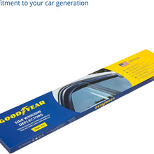 Goodyear Side Window Deflectors for Honda CR-V (CRV) 2017-2019 SUV, Tape-on Rain Guards, Window Visors, 4 Pieces - GY003123