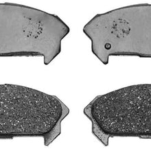 ACDelco 17D515 Professional Organic Rear Disc Brake Pad Set