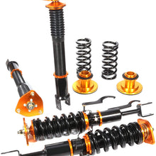 Scitoo Coilover Suspensions Shock Struts Kits Assembly Full Set Shocks Struts Kits fit 2003-2008 I-nfiniti G35(Only Coupe Model)/2003-2009 N-issan 350Z