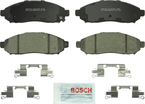 Bosch BC1094 QuietCast Premium Ceramic Disc Brake Pad Set For: Nissan Frontier, Pathfinder, Xterra; Suzuki Equator, Front