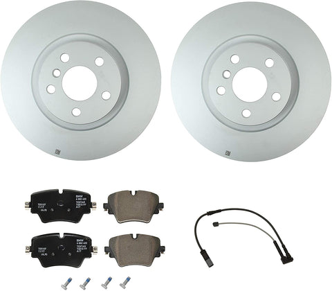 NEW Genuine Front Brake Kit Disc Rotors Pads & Sensor For BMW F48 X1 F39 X2