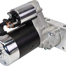 A-Team Performance Small Block Big Block 3.0 HP High Torque Starter Compatible with Chevrolet BB GEN. II, V V8, SB GEN. I V8, Black