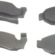 Wagner ThermoQuiet MX50 Semi-Metallic Disc Pad Set, Front