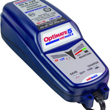 OptiMate 5 VoltMatic 8-step 6V/12V 2.8A Sealed Battery Saving Charger & Maintainer