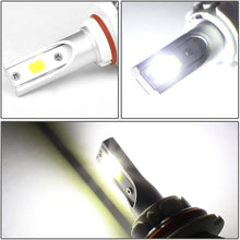 DNA Motoring HID-LED-LB-FAN-H10 Pair of LED Light Bulbs with Cooling Fan