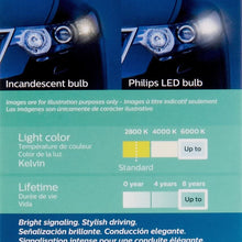 Philips 7443 Ultinon LED Bulb (White), 2 Pack