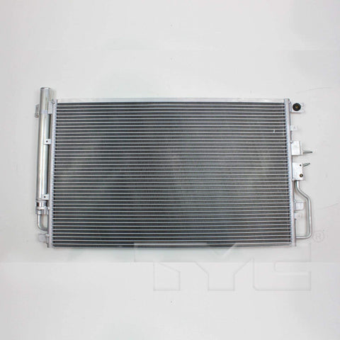 JP Auto A/C Condenser Compatible With Chevrolet/GMC Equinox Terrain 2010 2011 2012 2013 2014 2015 Replacement