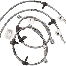 Edelbrock/Russell 684850 Direct Bolt-On Brake Hose Kit