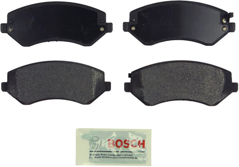 Bosch BE856 Blue Disc Brake Pad Set for Chrysler: 2003-07 Town & Country, 2001-03 Voyager; Dodge: 2001-07 Caravan, 2001-06 Grand Caravan - FRONT