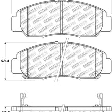 StopTech 305.09590 Street Select Brake Pads with Hardware