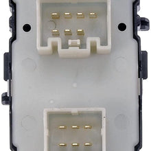 Dorman 901-459 Front Driver Side Door Window Switch for Select Models, Black