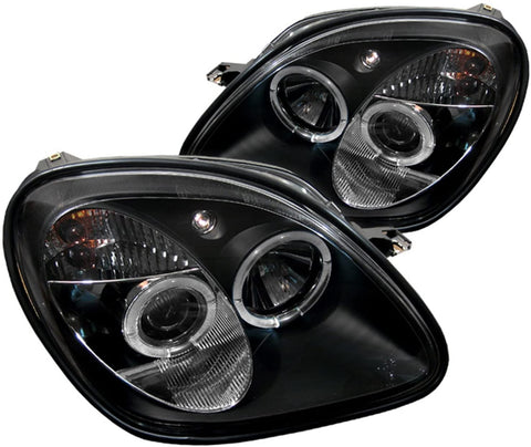 Spyder Auto PRO-YD-MBSLK98-1PC-HL-C Mercedes Benz SLK Chrome Halogen Projector Headlight