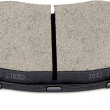 BRAKEUS Professional Ceramic Pads Fit for 1997-1999 Acura CL, 1990-2002 Honda Accord, 2010-2011 Honda Civic