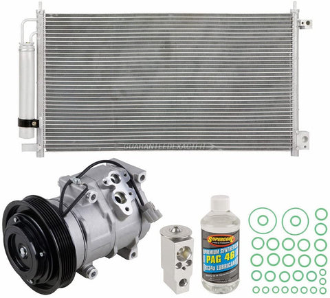 For Honda Accord 2003-2007 AC Compressor w/A/C Condenser & Repair Kit - BuyAutoParts 60-82467R6 New