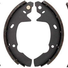ACDelco 17566R Professional Riveted Rear Drum Brake Shoe Set