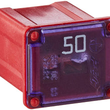 Bussmann FMX-50LP MAXI Fuse (Low Profile 'Slow Blow' Female - 50 A (Red)), 1 Pack