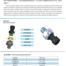 9J460-1009 AC Air Conditioning compressor Pressure Switch Sensor