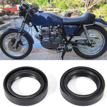 Fork Oil Seal,33x46x11mm Pair Front Damper Oil Fork Seal 91255-413-881 Fits for Honda CB360 1974
