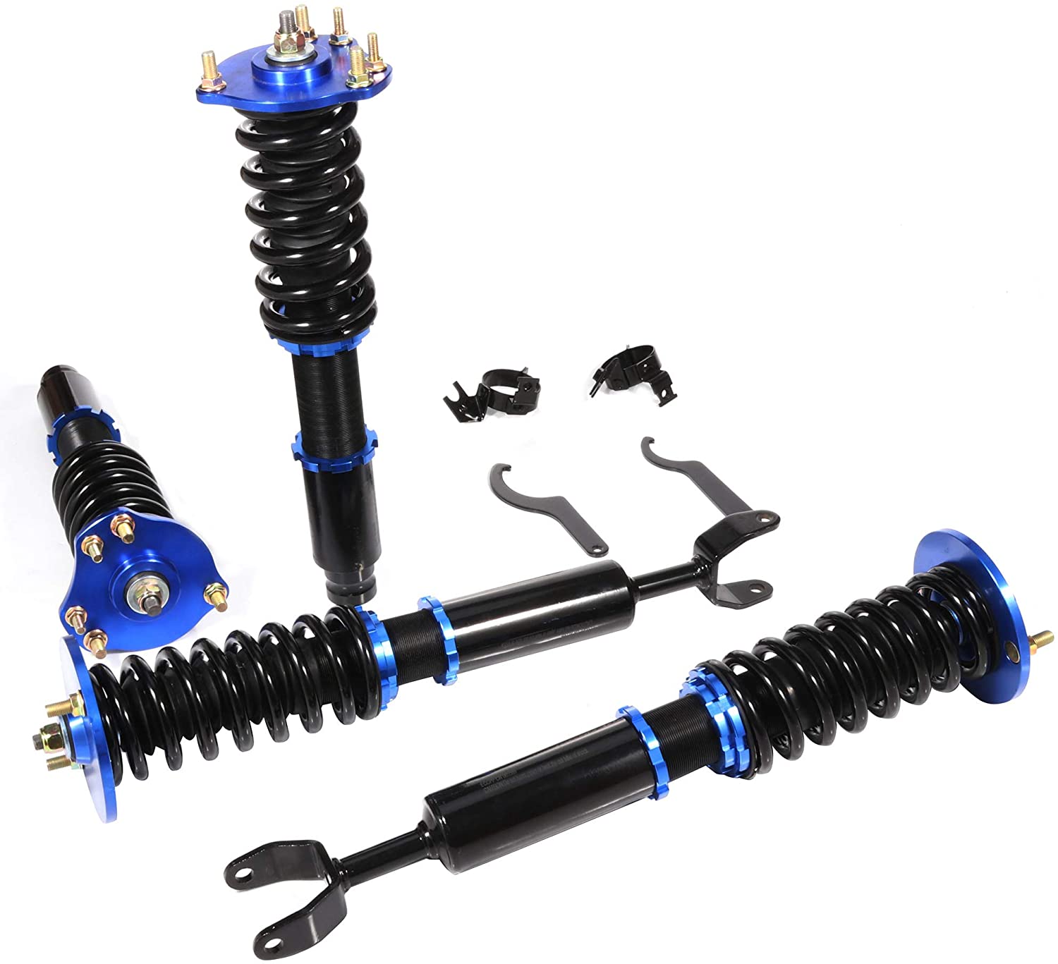 Coilover Struts Suspensions Shock Struts Kits Assembly SCITOO Full Set Shocks Struts Kits fit for 1992-2001 Honda Prelude