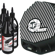 aFe Power 46-70090 Dodge Diesel Rear Differential Cover (Raw; Street Series)