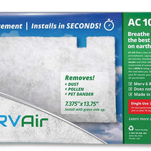 RV Air AC 105G | Made in USA Replacement RV AC Filter for Dometic 3313107.103/3105012.003 | Replace Standard RV Air Conditioner Filters for Better Airflow and Cleaner Air | MERV 6 Rated - 1 Filter
