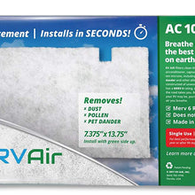 RV Air AC 105G 2 Filters | Replacement RV AC Filter for Dometic 3313107.103/3105012.003 | Replace Standard RV Air Conditioner Filters for Better Airflow and Cleaner Air | MERV 6 Rated