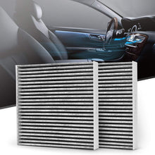 KAFEEK Cabin Air Filter Fits CF11182, 80291-T5R-A01, 80292-TF0-G01, 80291-TF0-405, Replacement for Honda Civic/Fit/CR-Z/Insigh/CR-V, includes Activated Carbon (2-Pack)