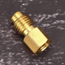 KIMISS Air Conditioner Connector, 1/4SAE Female to 1/2ACME Male Adapter Connector for R134A Car Air Conditioner