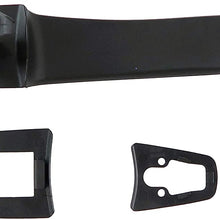 Dorman 96602 Front Passenger Side Exterior Door Handle for Select Cadillac Models, Black