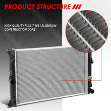 13187 OE Style Full Aluminum Core Cooling Radiator Replacement for Ford Fusion Lincoln MKZ 07-12