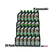 (24-Packs) Genuine OEM Kаwаsаkі 10W40 Motor Oil Quart 4-Cycle K-Tech 99969-6296