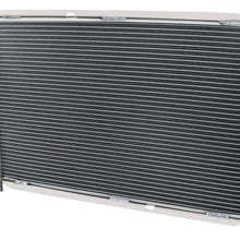 CoolingSky 62MM 4 Row All Aluminum Radiator for 1996 Ford Mustang GT SVT 4.6L V8 Racing AT