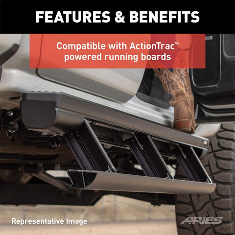 ARIES Automotive 3025175-20+ Jeep Gladiator, Action Brackets