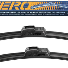 OEM QUALITY 26" + 17" AERO Premium All-Season Windshield Wiper Blades (Set of 2)