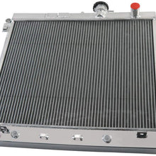 CoolingSky 2 Row Aluminum Direct Replacement Radiator for 2006-2012 Chevy Colorado/GMC Canyon/Hummer H3 H3T
