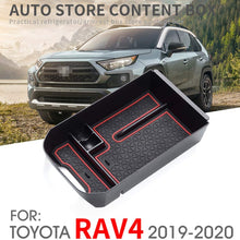 Salusy for 2020 Toyota RAV4 Accessories,Center Console Organizer Storage Box Compatible for Toyota RAV4 2019 2020