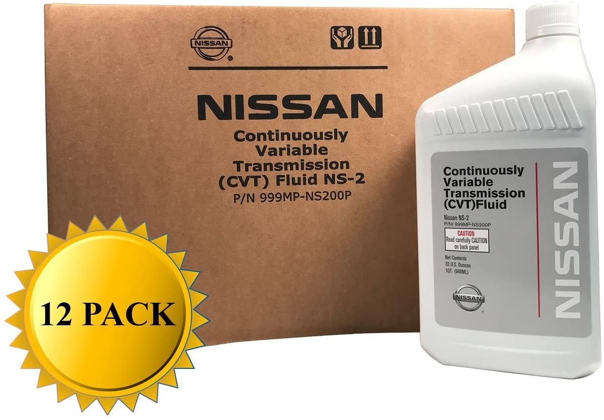 Nissan Genuine OEM CVT-2 Transmission Fluid 999MP-NS200P (12 Quarts)