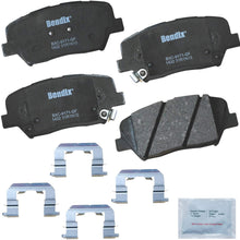 Bendix Premium Copper Free CFC1432 Premium Copper Free Ceramic Brake Pad (with Installation Hardware Front)