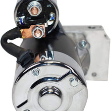 A-Team Performance Small Block Big Block 3.0 HP High Torque Starter Compatible with Chevrolet BB GEN. II, V V8, SB GEN. I V8, Black