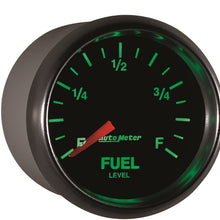 Auto Meter 3810 GS 2-1/16" Universal Stepper Fuel Level Gauge