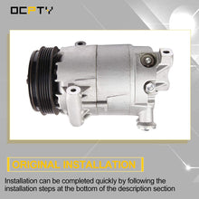 OCPTY Air conditioner Compressor Compatible for Chevrolet for Cavalier CO 20741C