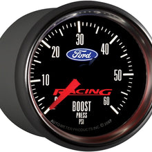 Auto Meter 880106 Ford Racing Series Mechanical Boost Gauge