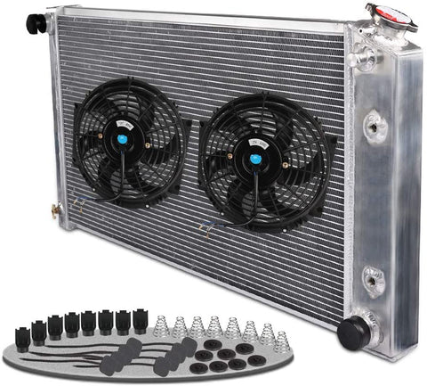 Full Aluminum Radiator With 2x 10